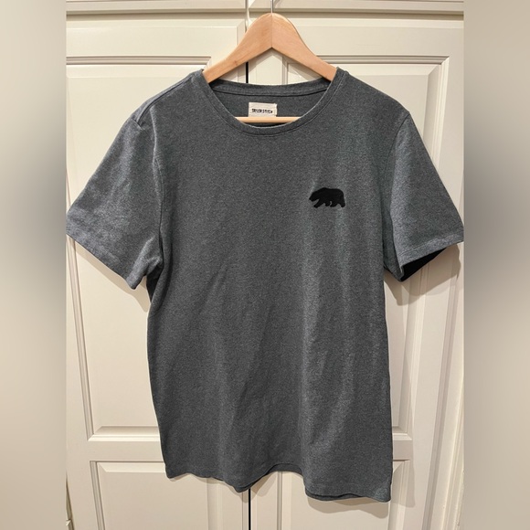 Taylor Stitch Other - Taylor Stitch The Heavy Bag Tee - Bear Logo  in Grey Size 42